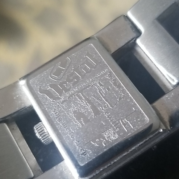 VESTAL Mens Gun Metal Square Watch - Picture 8 of 8